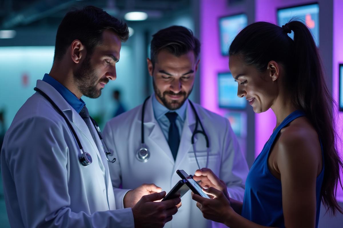 Healthcare and performance professionals using IFY